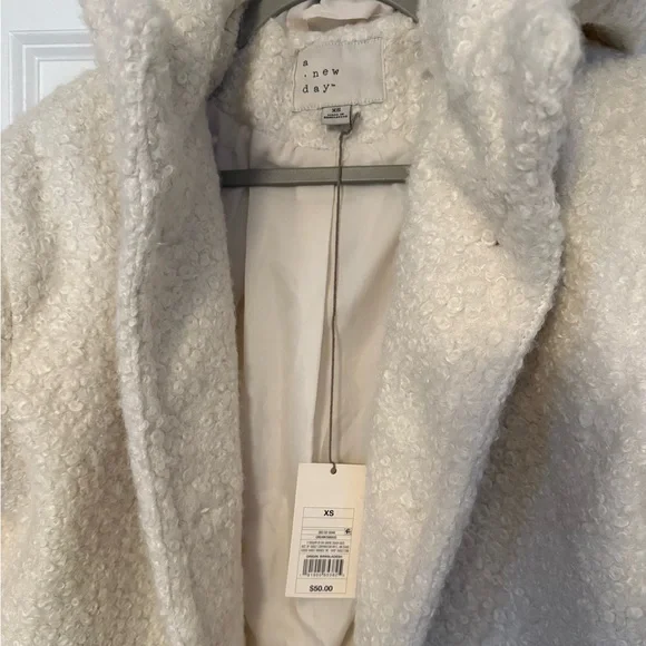 a new day Cream Teddy Jacket - Picture 3 of 3